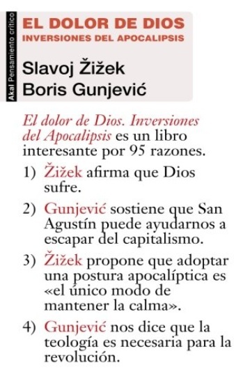 EL DOLOR DE DIOS