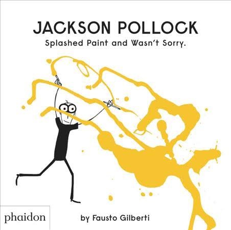 JACKSON POLLOCK SPLASHED PAINT