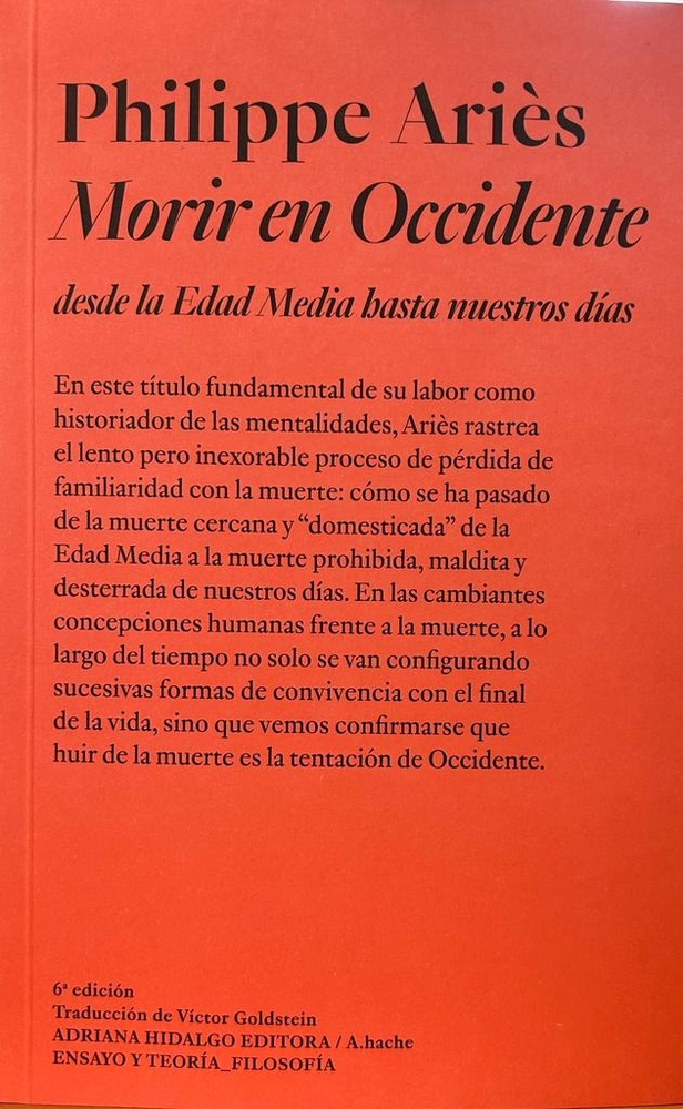 MORIR EN OCCIDENTE