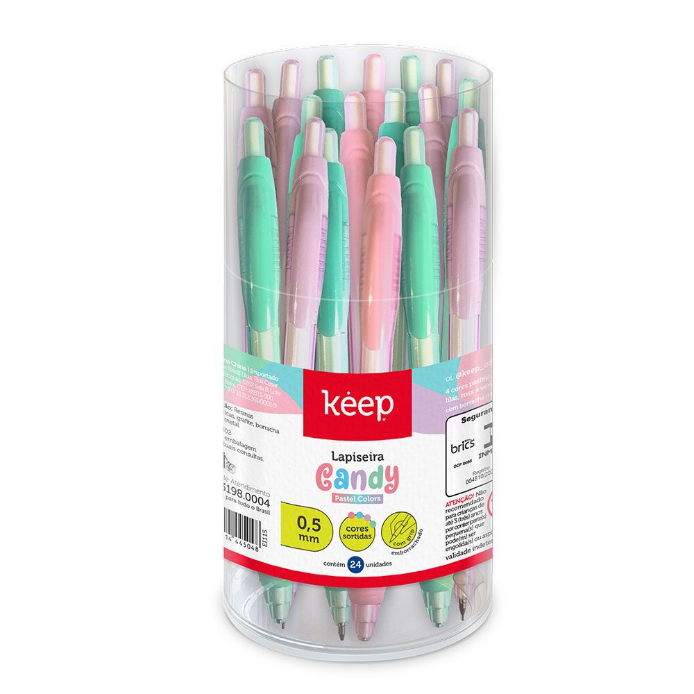 Lápiz mecánico Candy 0.55mm Keep