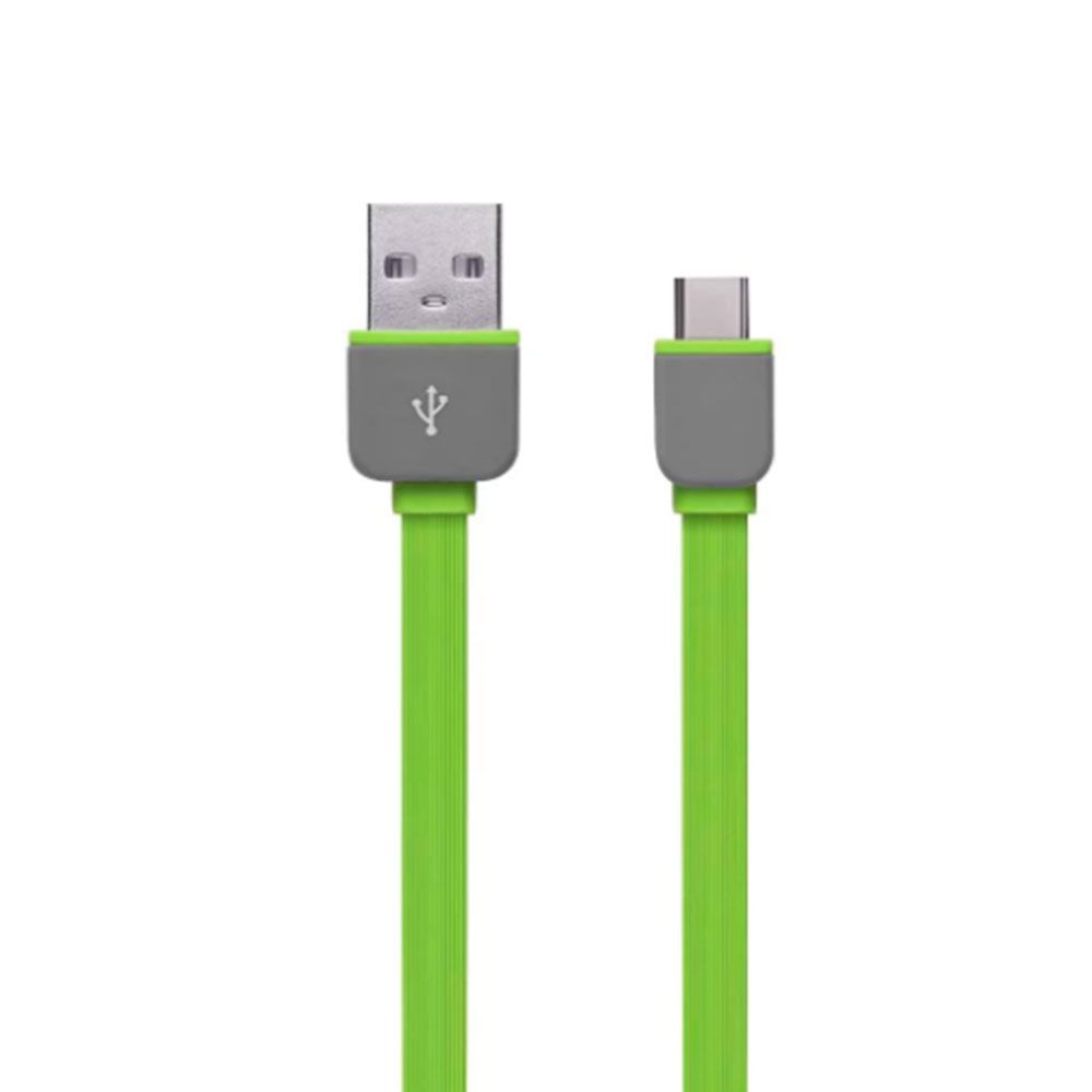 Cable USB Tipo C Flat 1m Smartogo WI363 Colores surtidos 