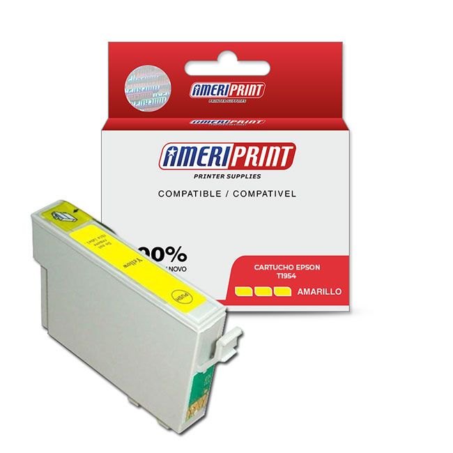 Cartucho Compatible Epson T195 Amarillo 101 201 211 Ameriprint