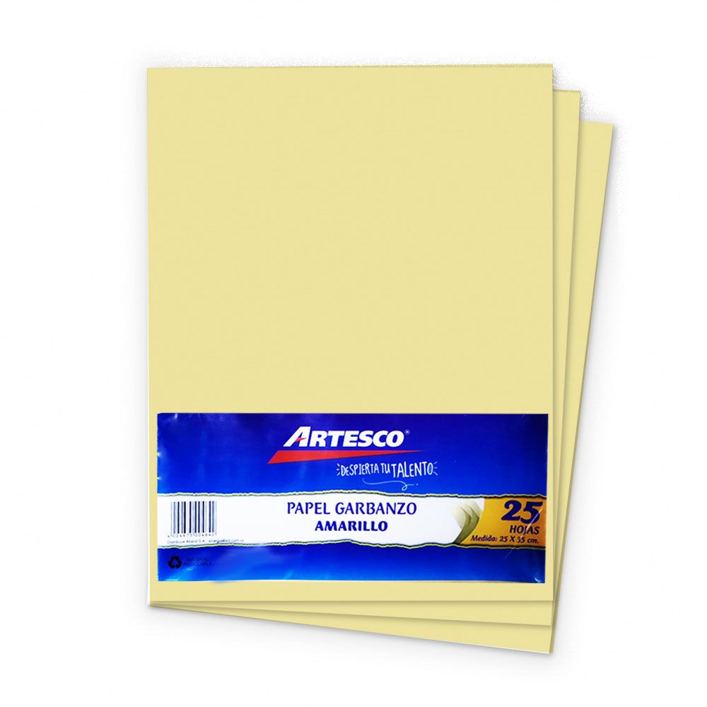 Hojas de Garbanzo Amarillo x25 Hojas 120g Artesco