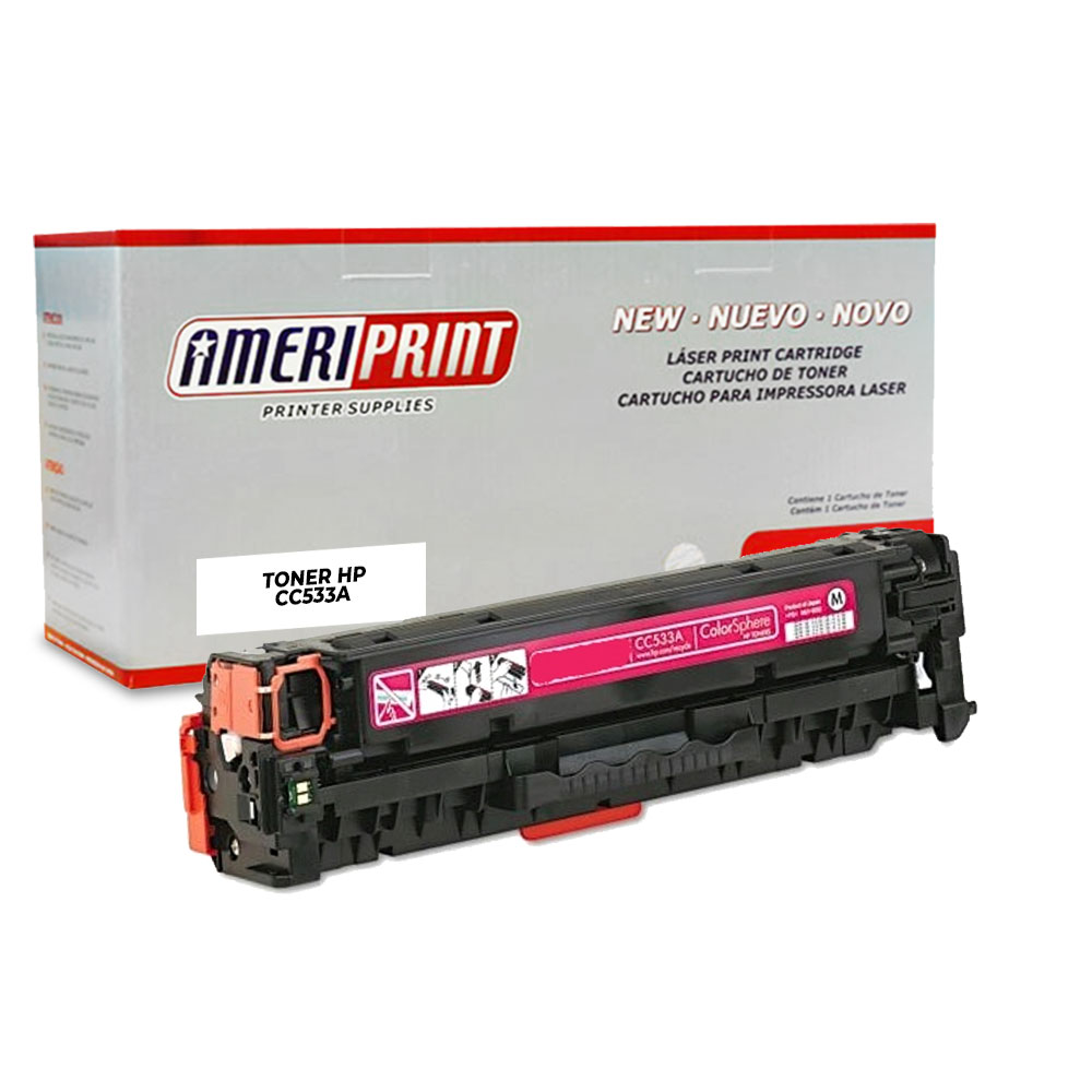 Toner Compatible HP CC533A Magenta Ameriprint CP 2025 CM 2320