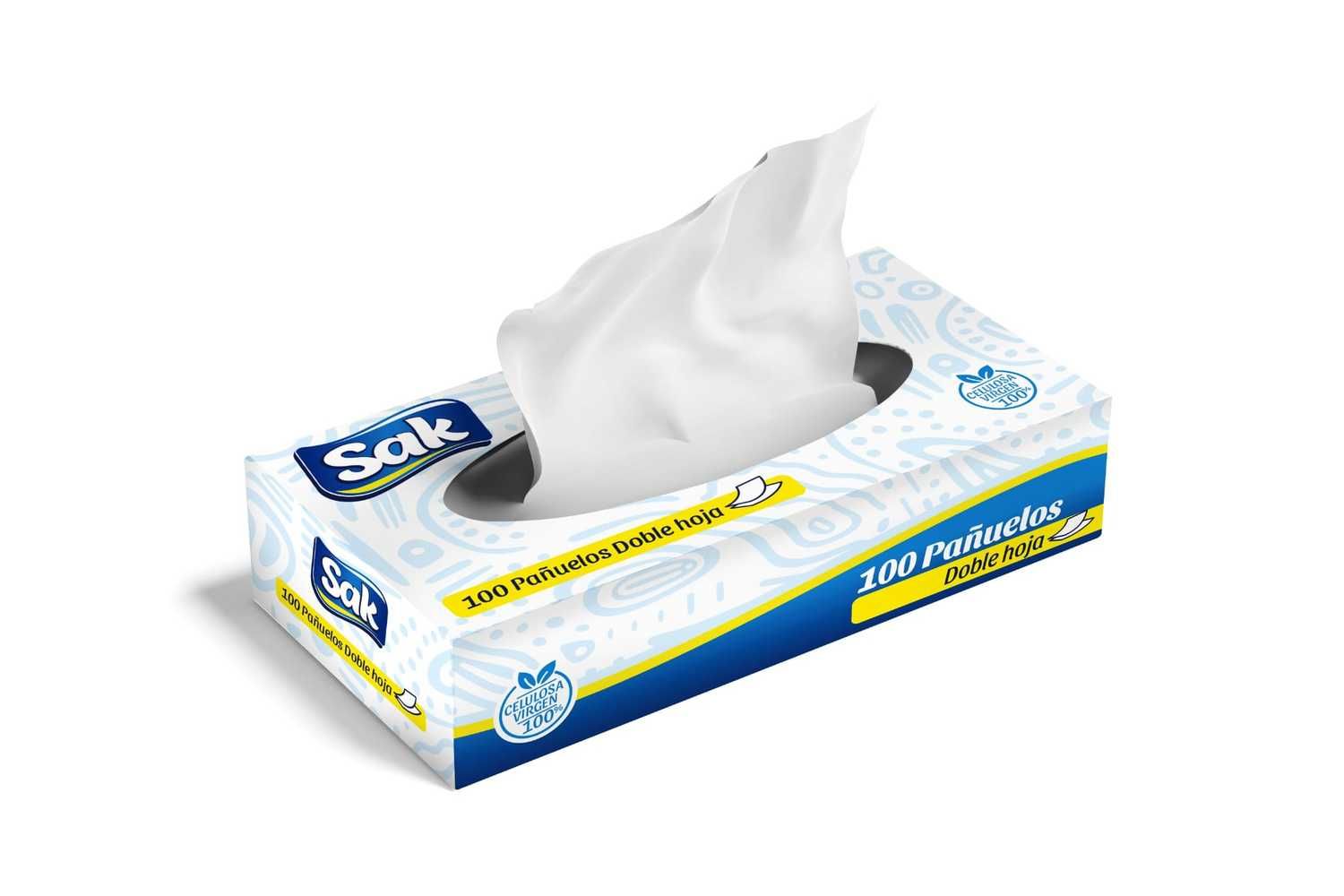 Pañuelos Sak x 100 Unidades