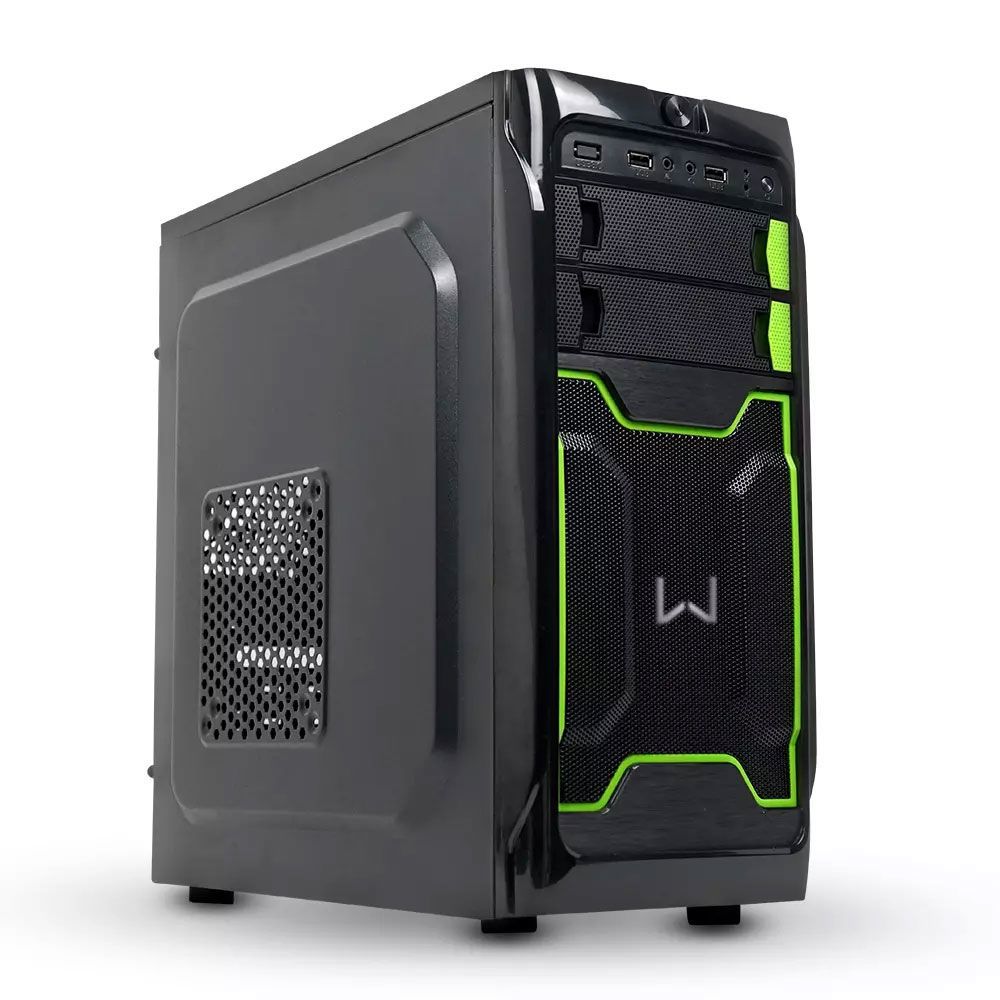 Gabinete Haida Warrior GA187 Verde