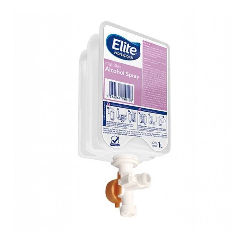 Alcohol Spray Multiflex 1 Litro Elite 