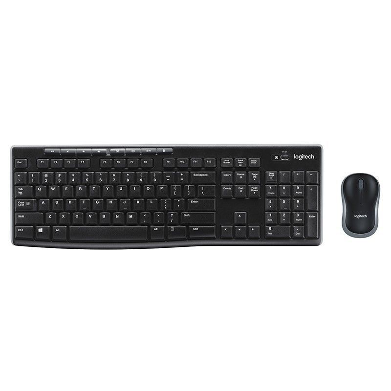 Combo Teclado + Mouse Inalámbricos Logitech MK270