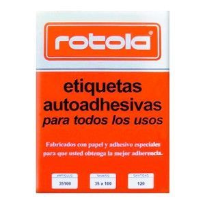 Etiqueta Manual  120 Unidades 100 x 35 mm Rotola 