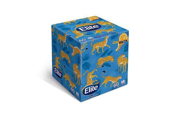 Pañuelo Elite Cubo Premium x 60
