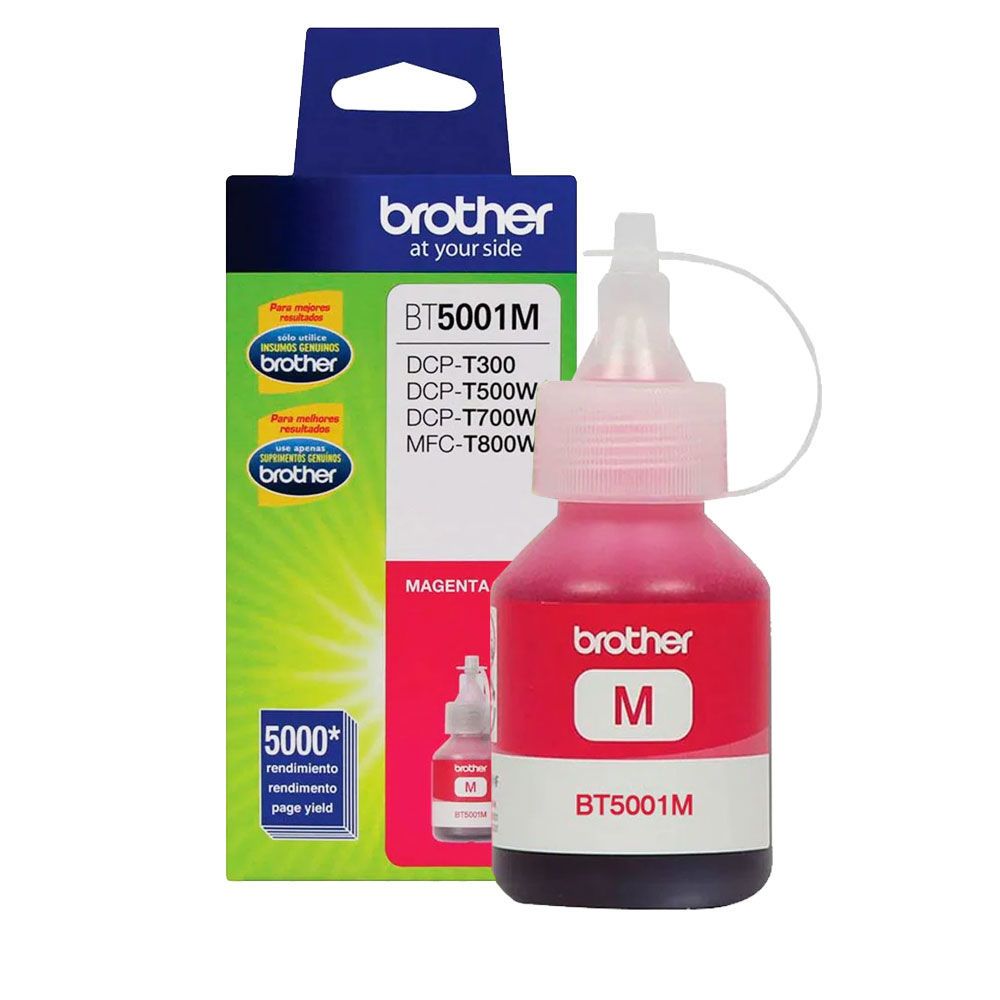  Tinta Para Impresora Brother BT5001 Magenta DCPT 300 500 220 T420 Original