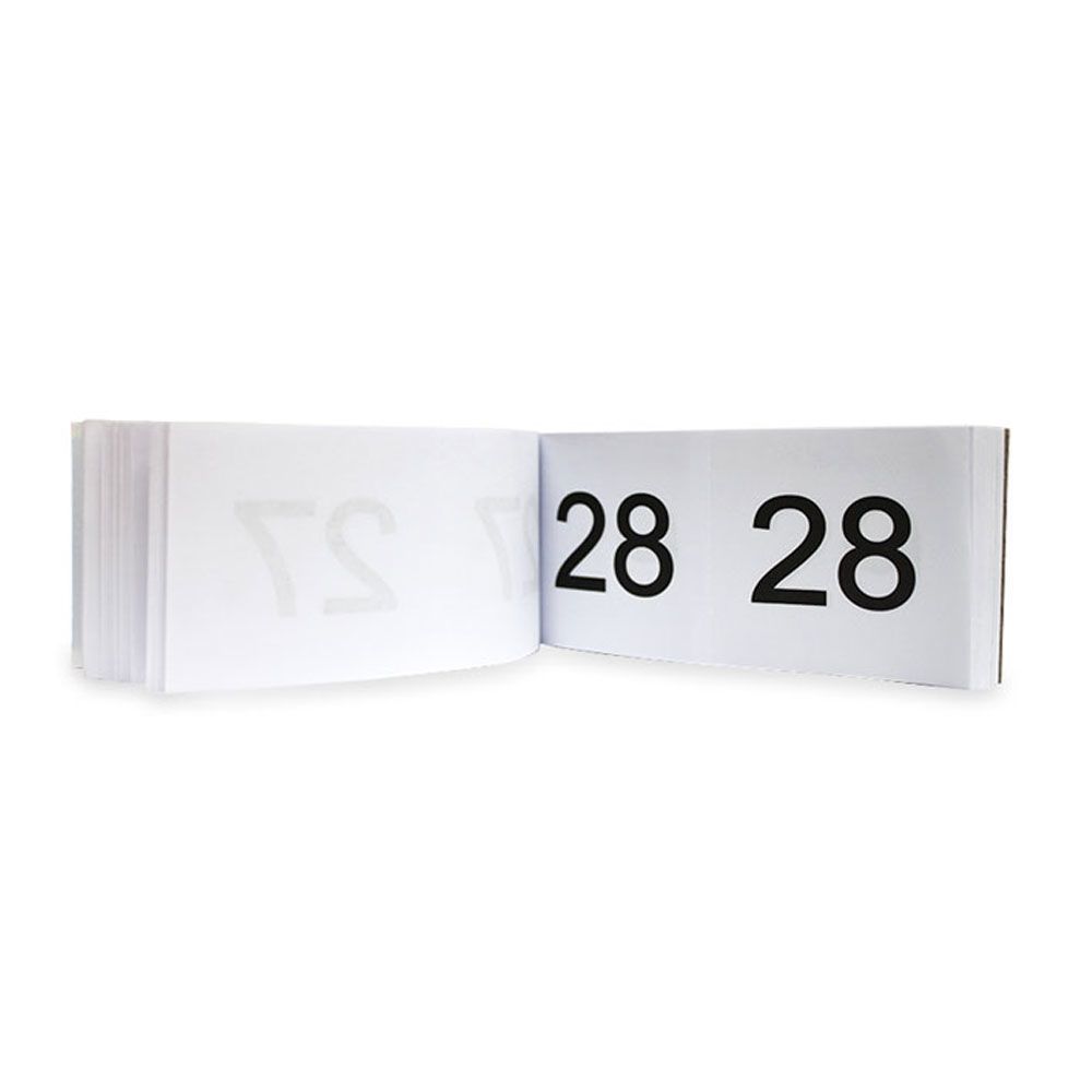 Talonario Ticket Numerado Grande