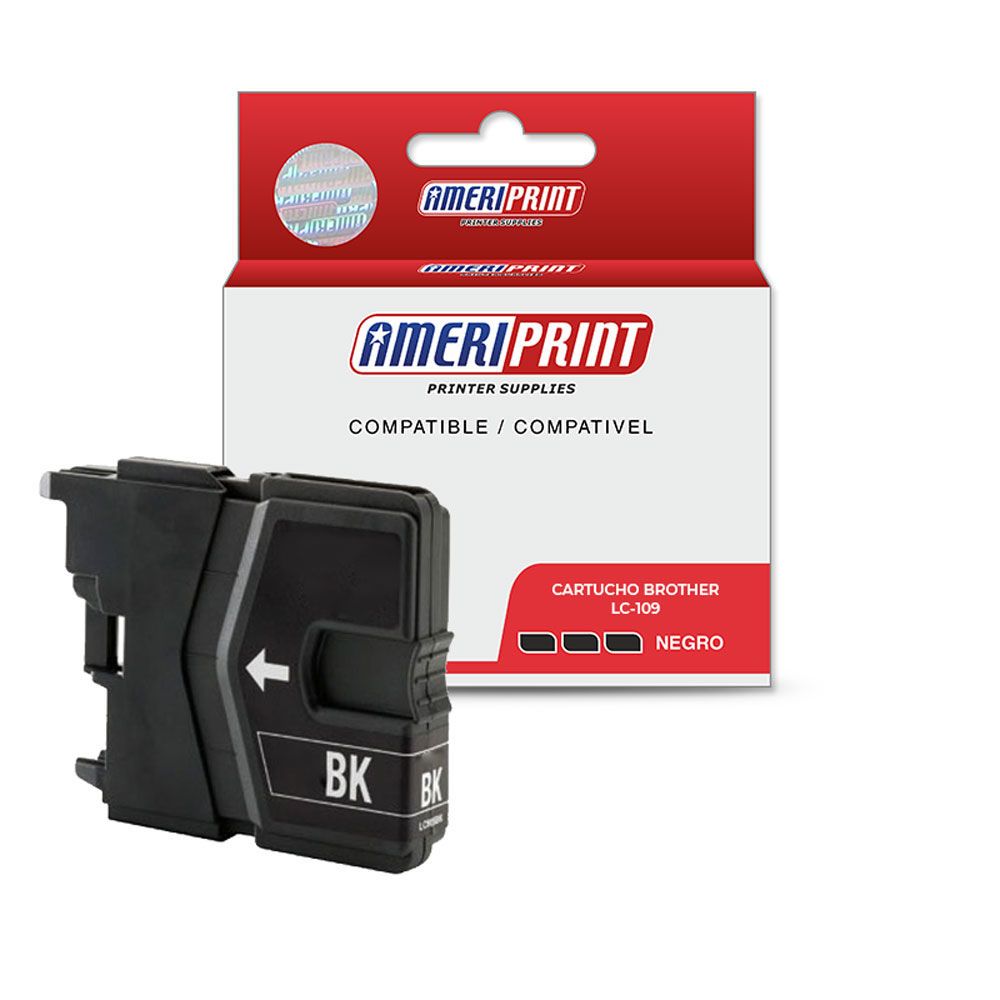 Cartucho Compatible Brother LC 109 Negro 6520 6720 6920 Ameriprint 