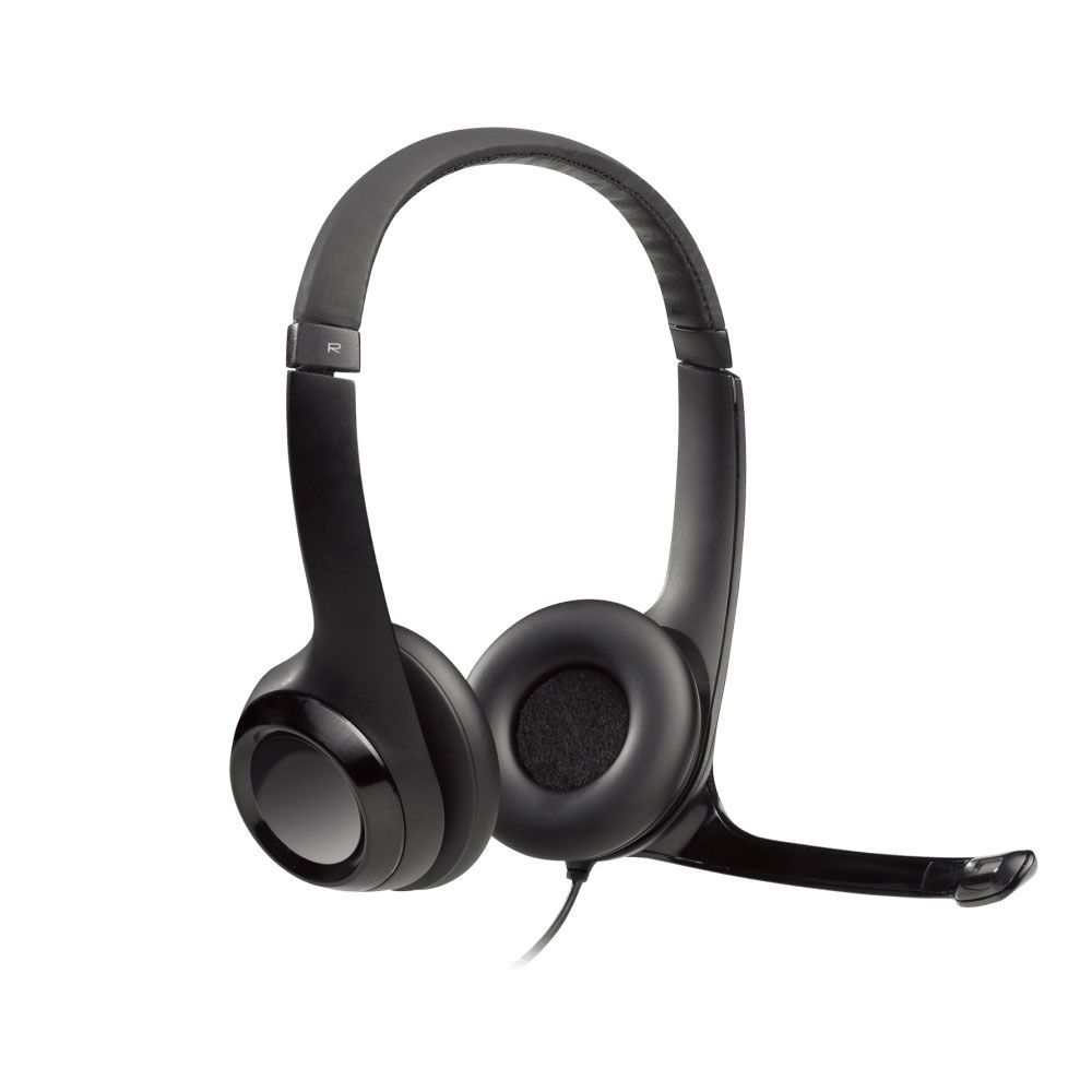Auricular Vincha Con Micrófono USB Logitech H390