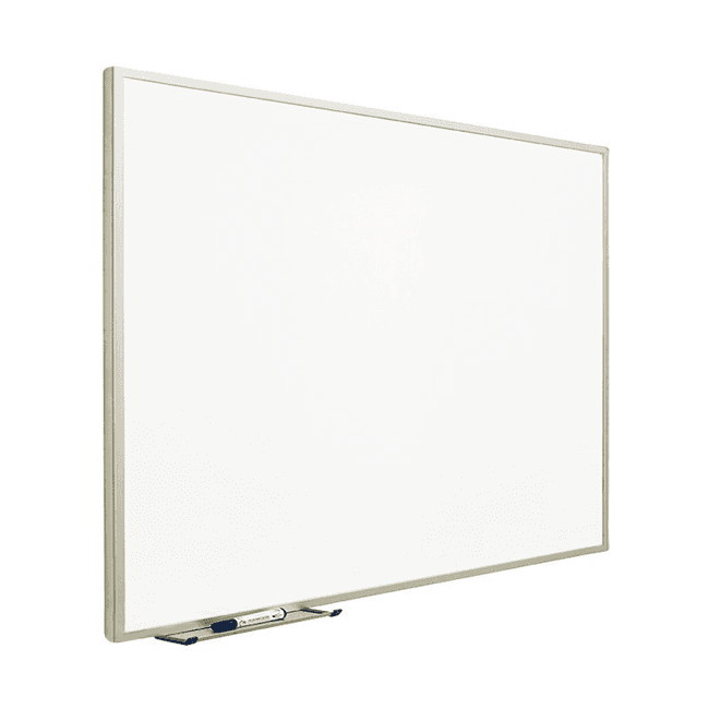 Pizarrón Blanco Soporte y Marco Metálico 120x200 cm 