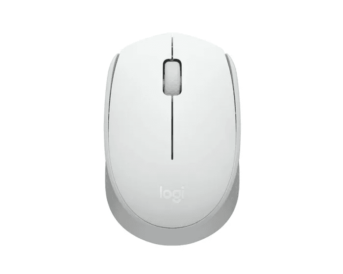 Mouse Logitech M170 inalámbrico blanco