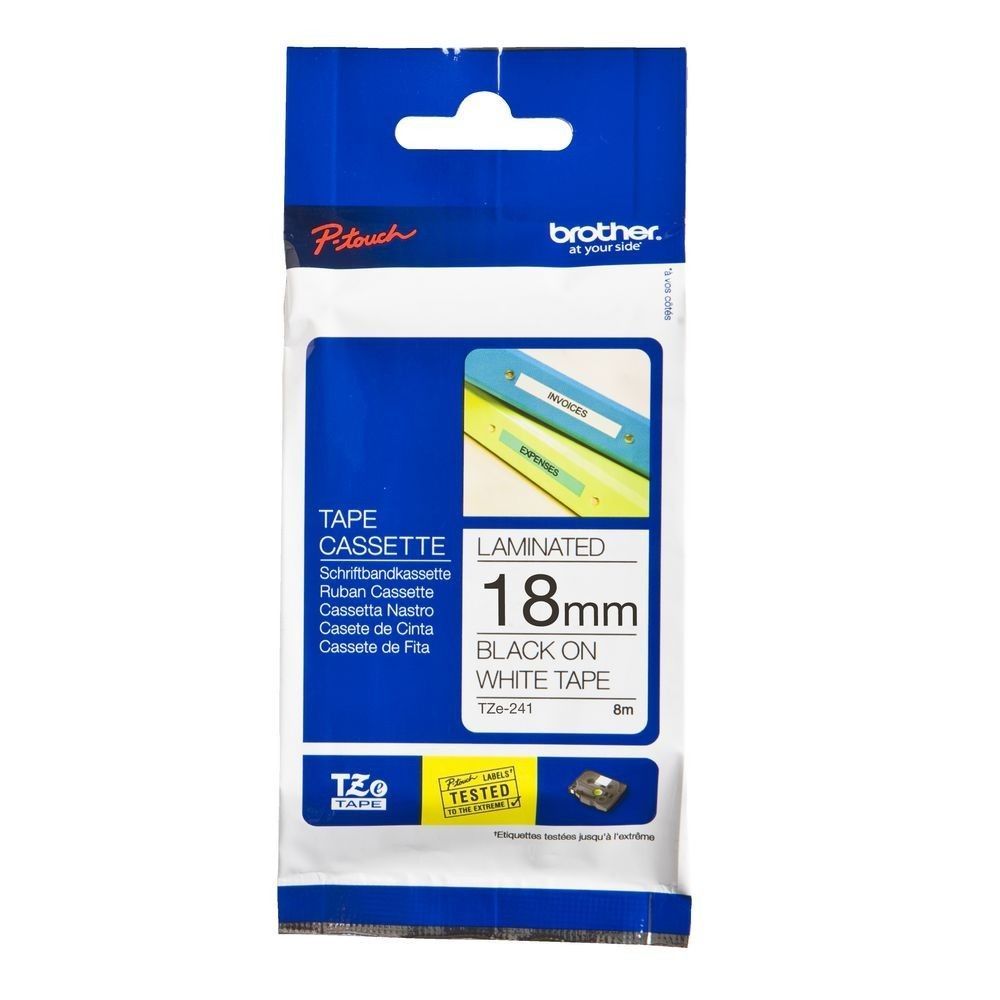 Cinta Rotuladora Brother TZe 241 Original