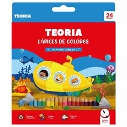Lapices De Colores Acuarelables Teoria X24