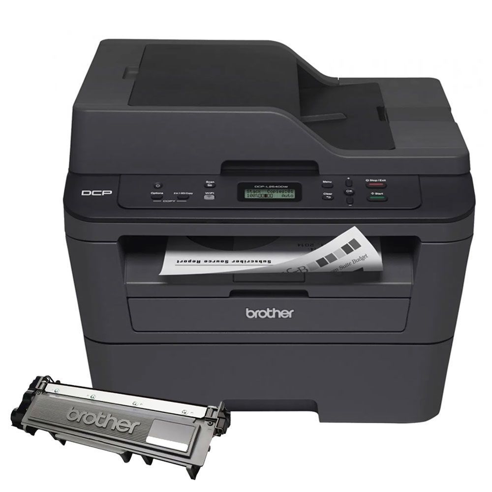 Impresora Láser Wifi Brother DCP L2540DW Monocromatica + Toner incluido