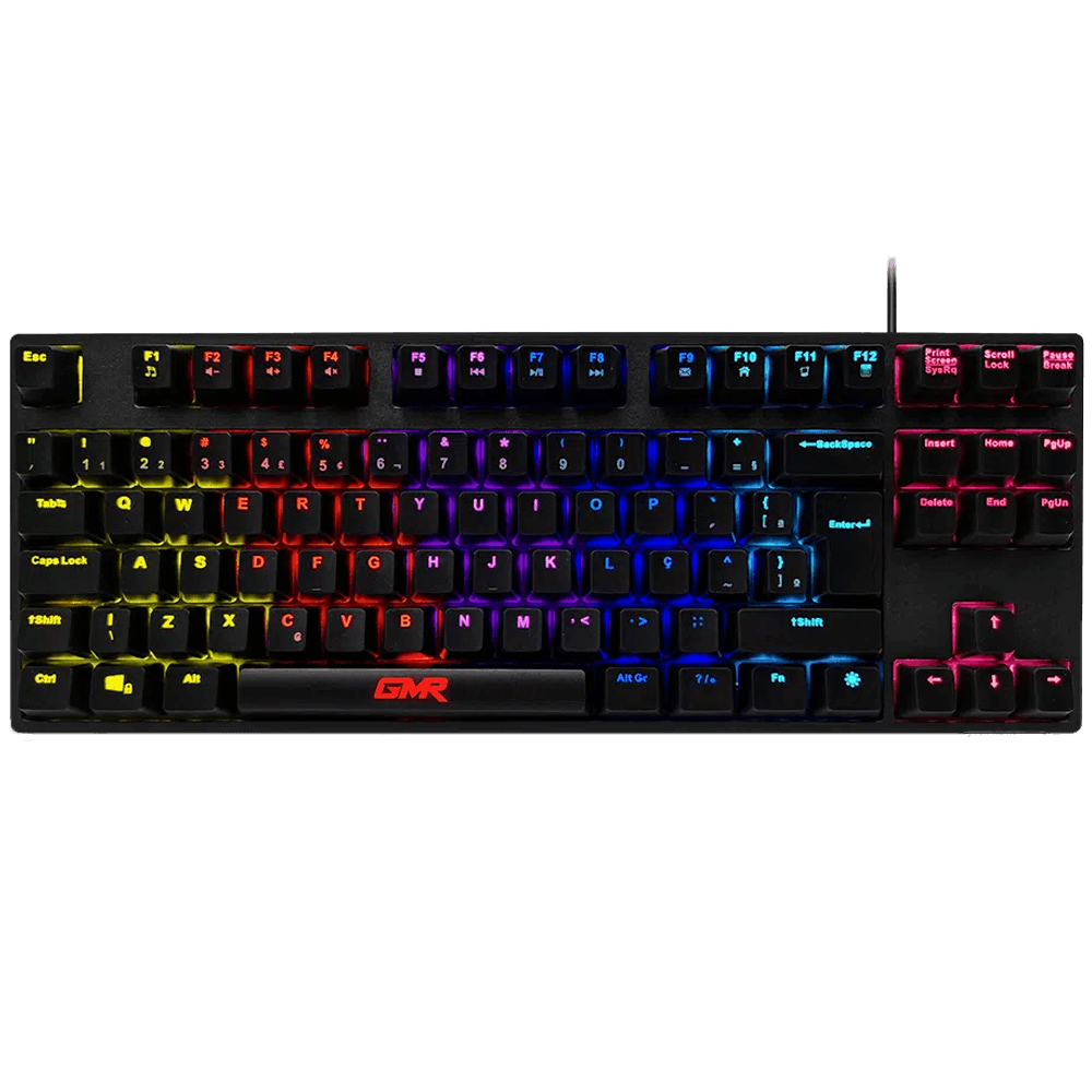 Teclado USB Gaming Mecánico Multilaser Rainbow TC506