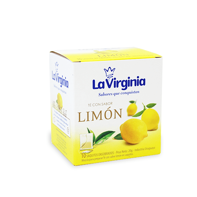 Té Limón La Virginia x10 sobres