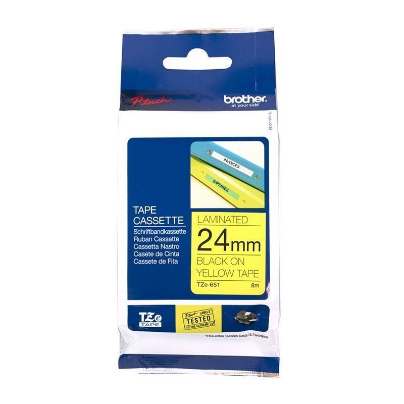 Cinta Rotuladora Brother TZe 651 Original
