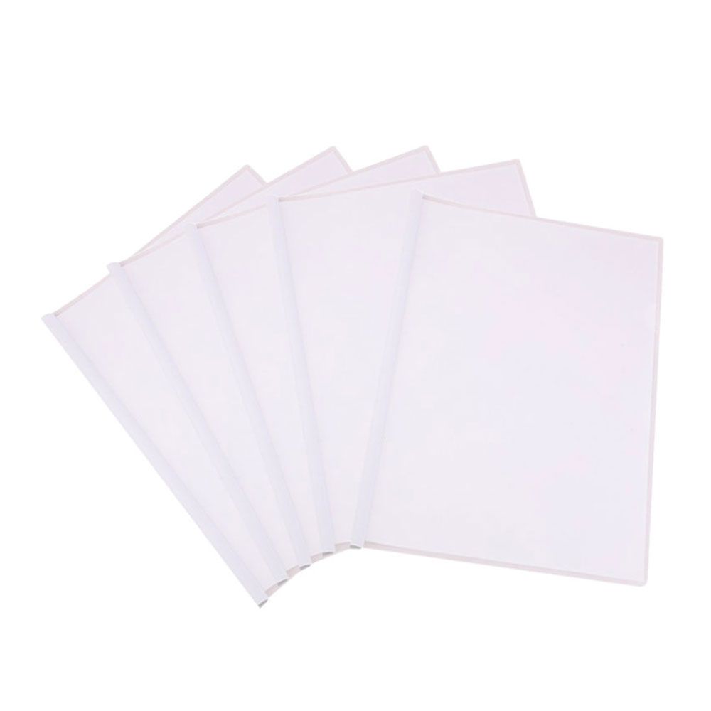 Carpeta con vaina A4 blanco x5 Deli E5531