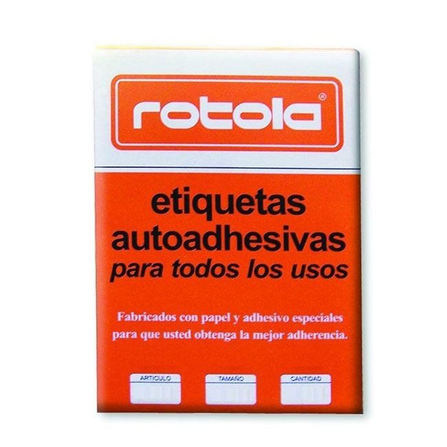 Etiqueta Manual 60 Unidades 100 x 66 mm Rotola