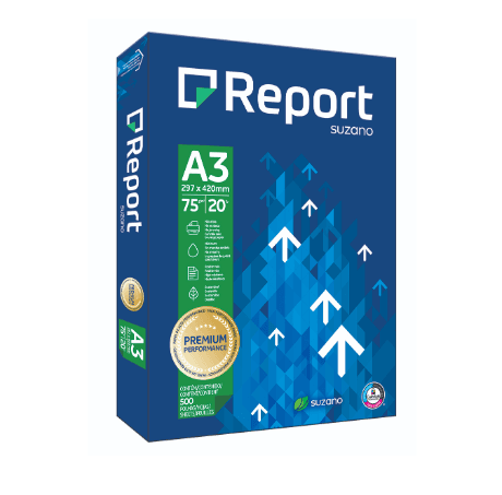 Papel Report A3 x 500 75G Premium
