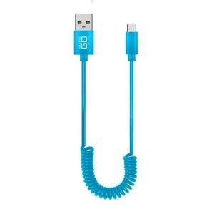 Cable USB Tipo C Espiral 1.2m Smartogo WI356 Colores surtidos 