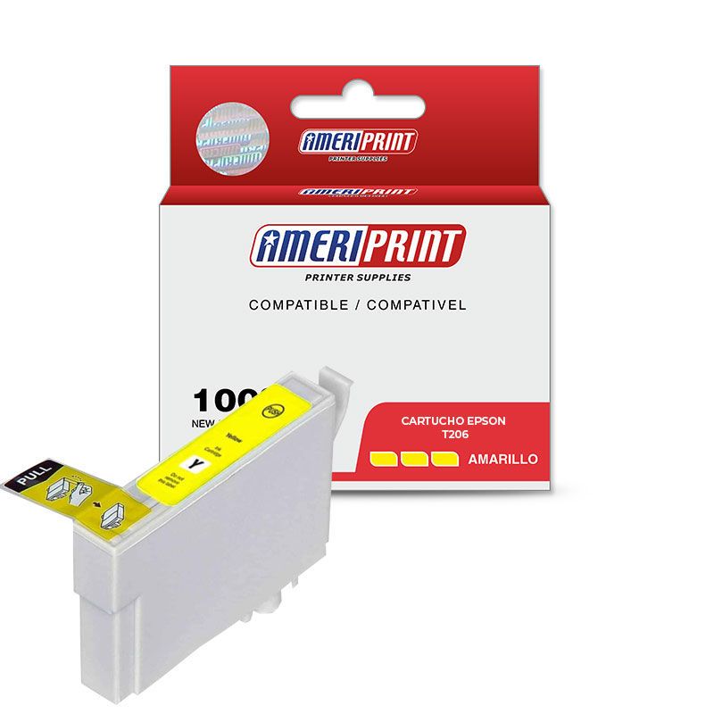 Cartucho Compatible Epson T206 Amarillo Ameriprint Xp2101