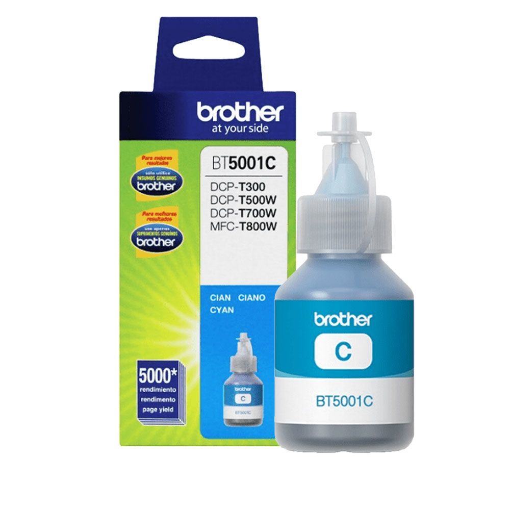Tinta Para Impresora Brother BT5001 Cyan DCPT 300 500 220 T420 Original