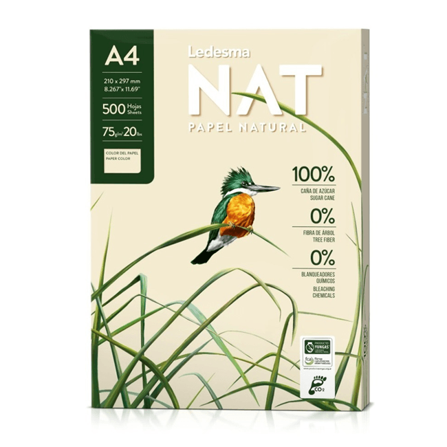 Papel Ledesma Ecológico A4 75g X500 