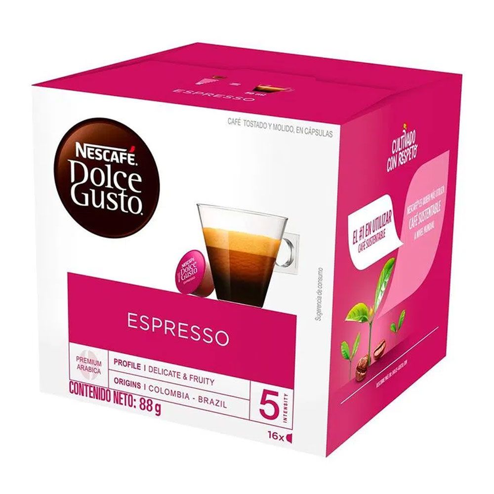 Café Nescafé Dolce Gusto Espresso x10 Cápsulas