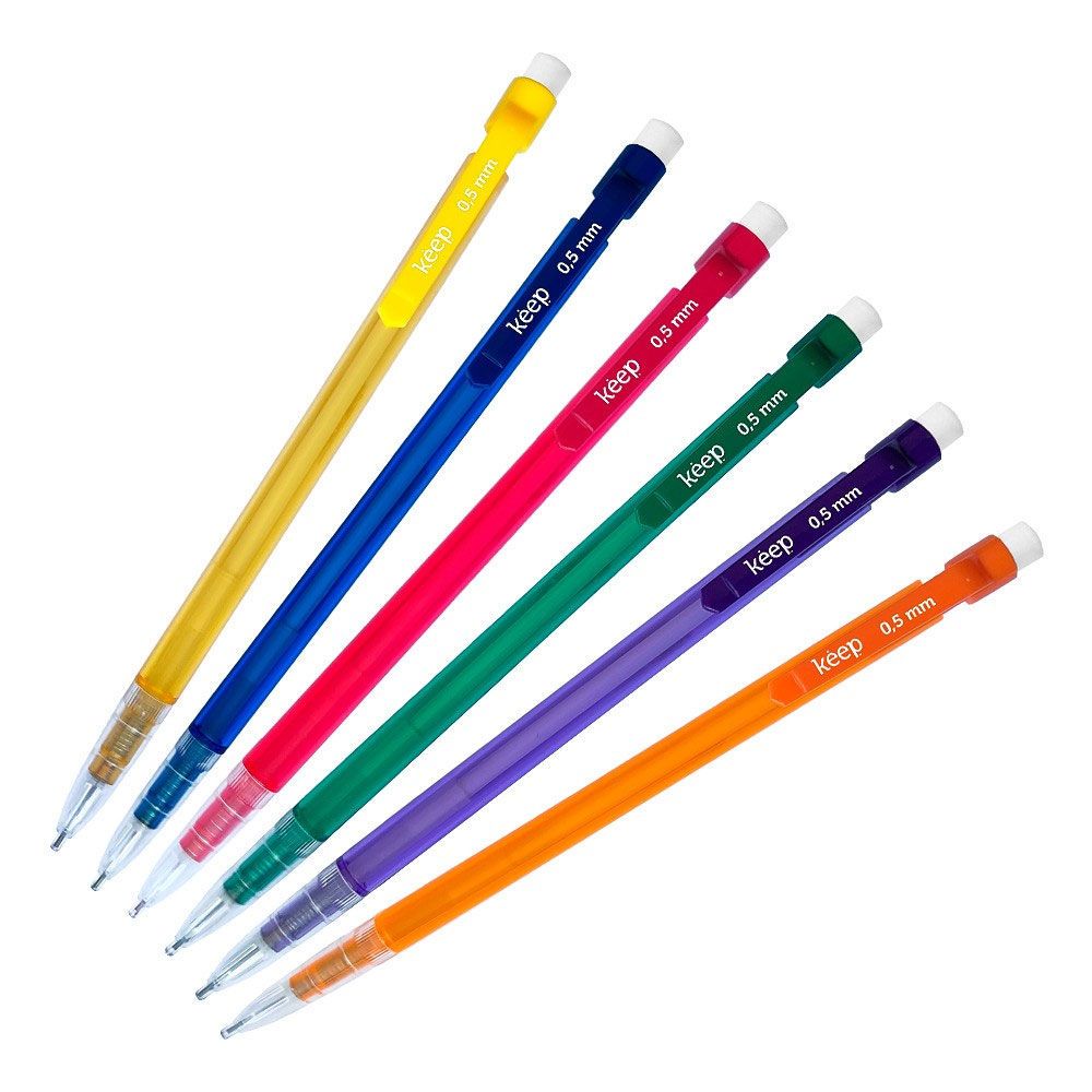 Lápiz Mecánico Portamina 0.5 Colores Keep
