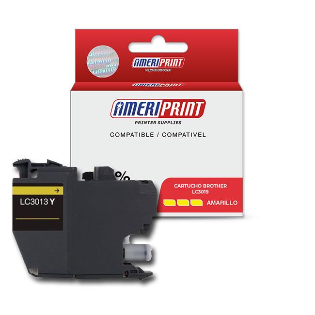 Cartucho Compatible Brother LC3019 Amarillo MFCJ5330DW MFCJ6730DW Ameriprint