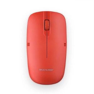 MOUSE INALAM USB MULTILASER MO289 ROJO