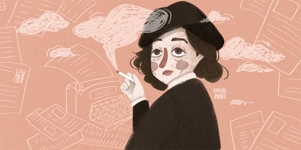 Stella Díaz Varín, la Colorina, poeta punk chilena