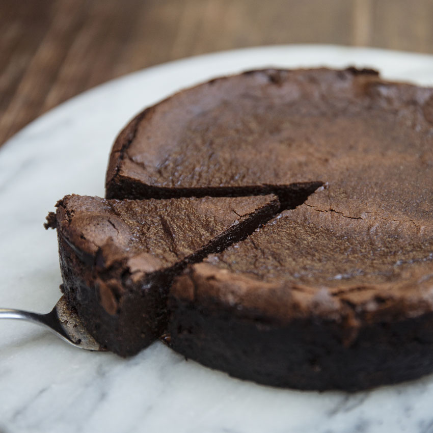 Torta húmeda de chocolate
