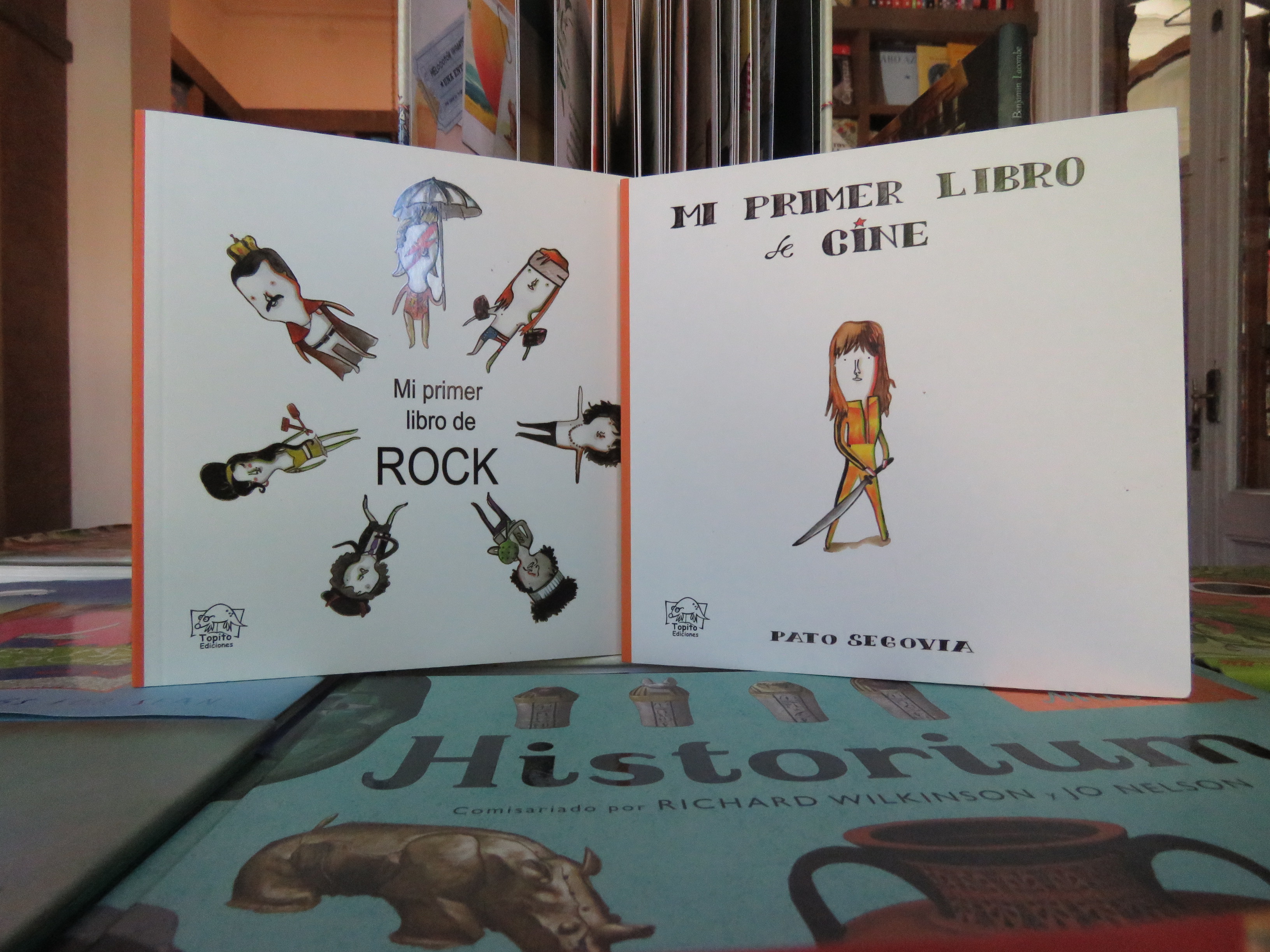 Horacio el oso recomienda sus primeros libros de rock y de cine, ¿los leemos?