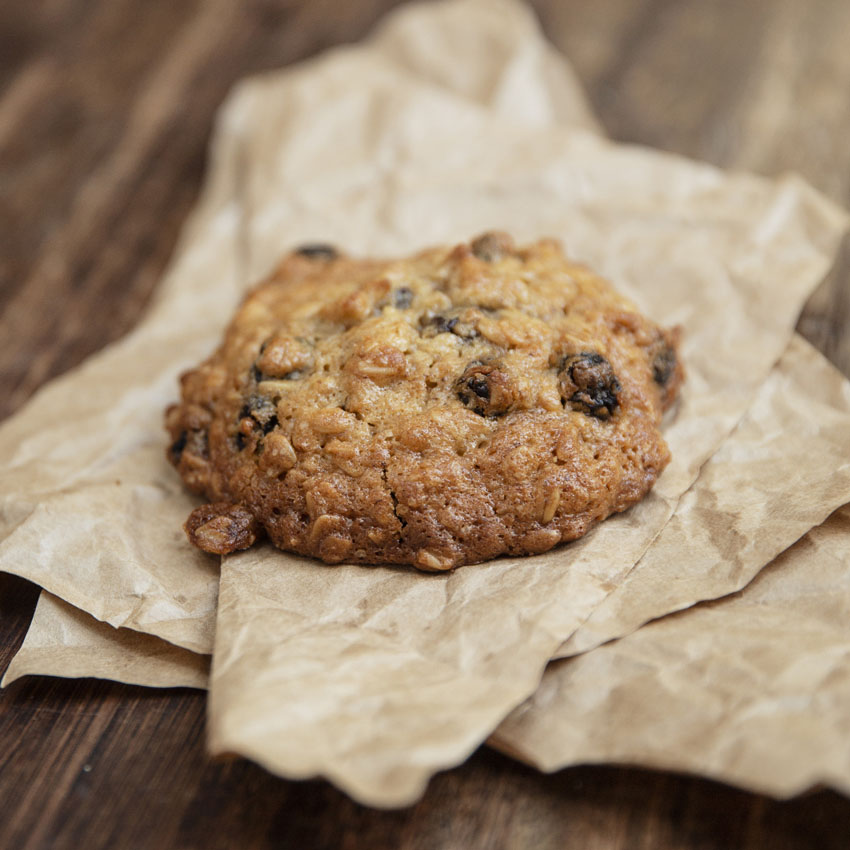 Galletas de avena y pasas