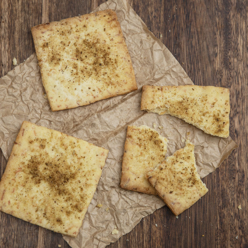 Shortbread de queso e hinojo