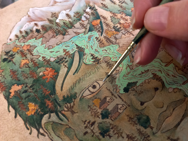Álbum de creación: la ilustradora Nat Cardozo 