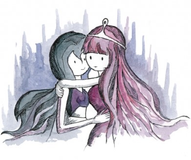 Marceline Abadeer y princesa Chicle, de Josema Busto (2019)