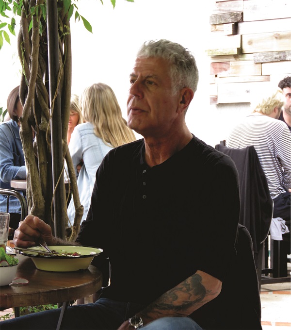 Anthony Bourdain en Escaramuza