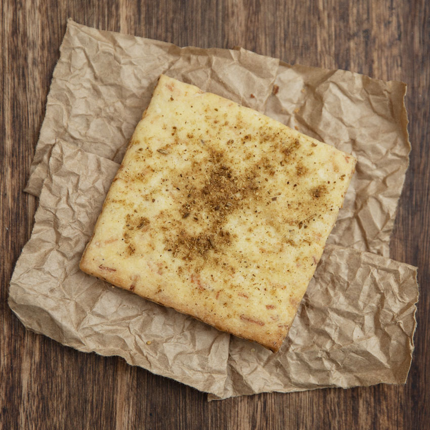 Shortbread de queso e hinojo