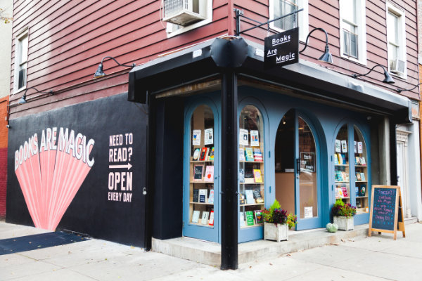 Visita a la librería Books Are Magic, en Nueva York