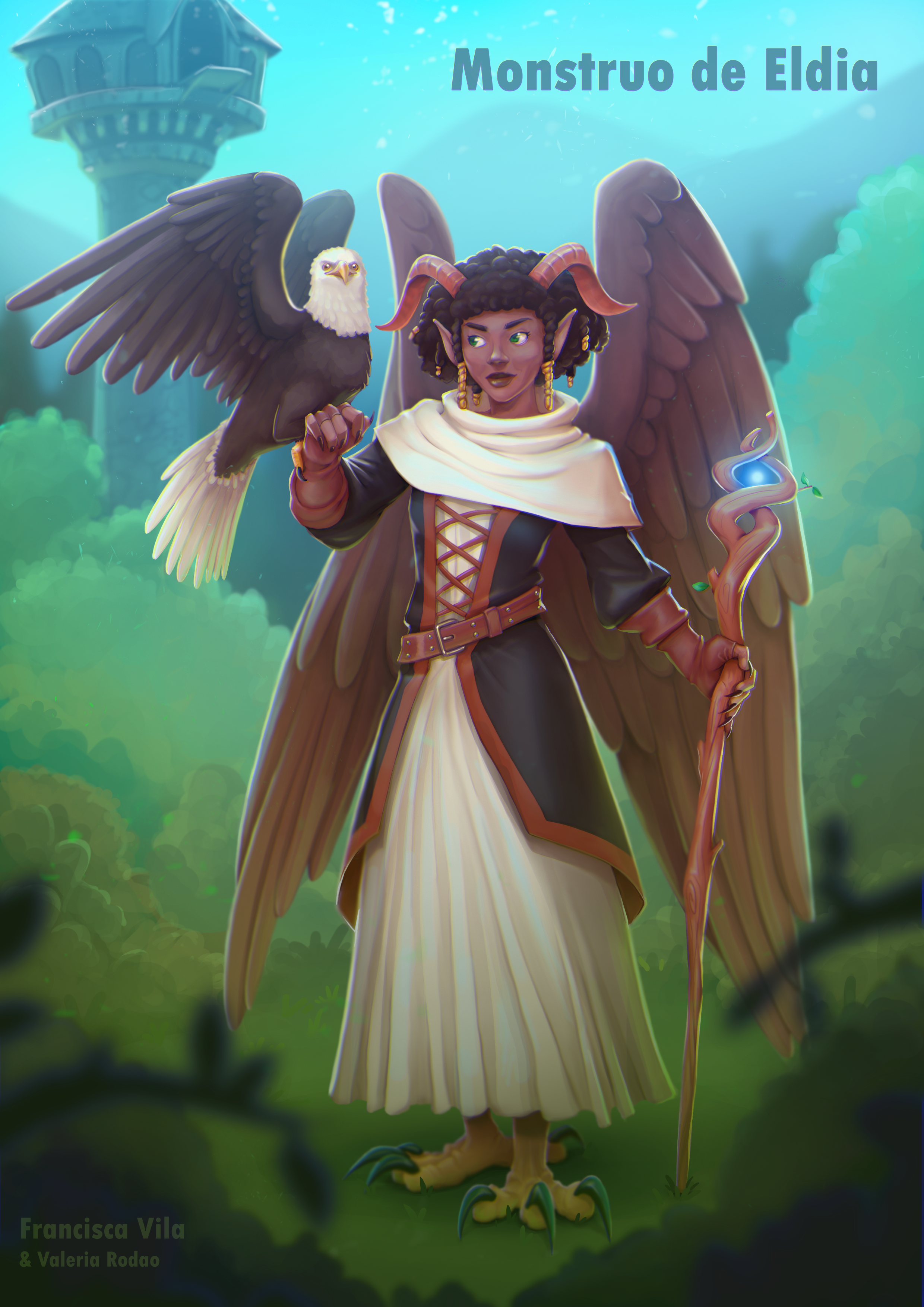 Monstruo Eldia, de Francisca Vila. Ilustra Valeria Rodao