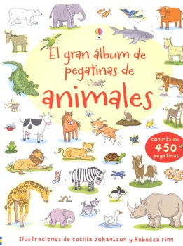 GRAN ÁLBUM DE PEGATINAS ANIMALES