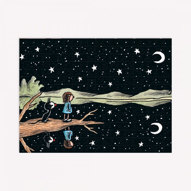PUZZLE 30 X 40 CM 300 PIEZAS - LAGO EN EL CIELO